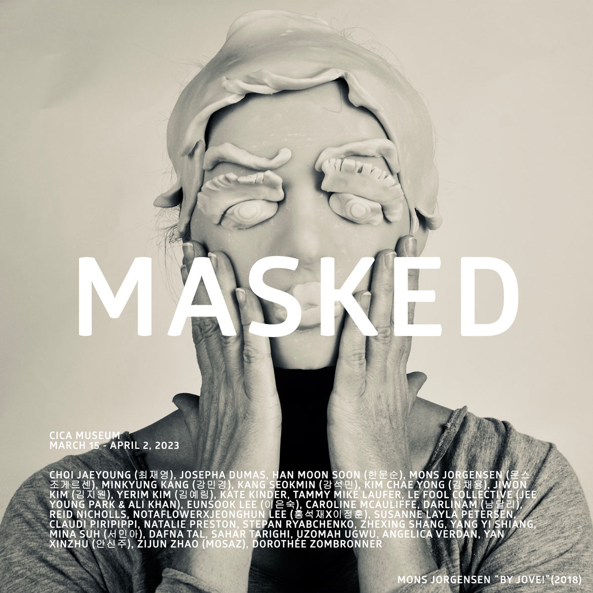 Masked poster