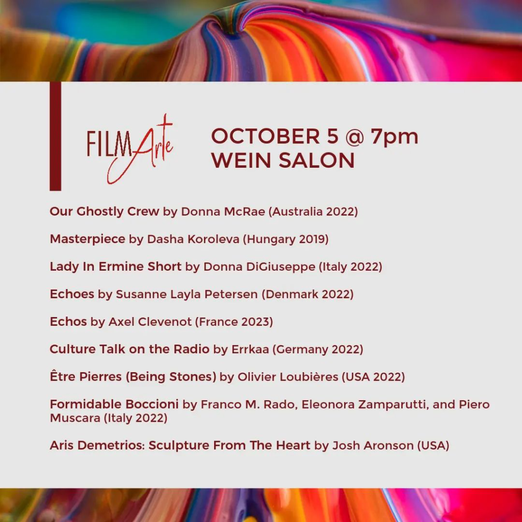 FilmArte Wein Salon October 5