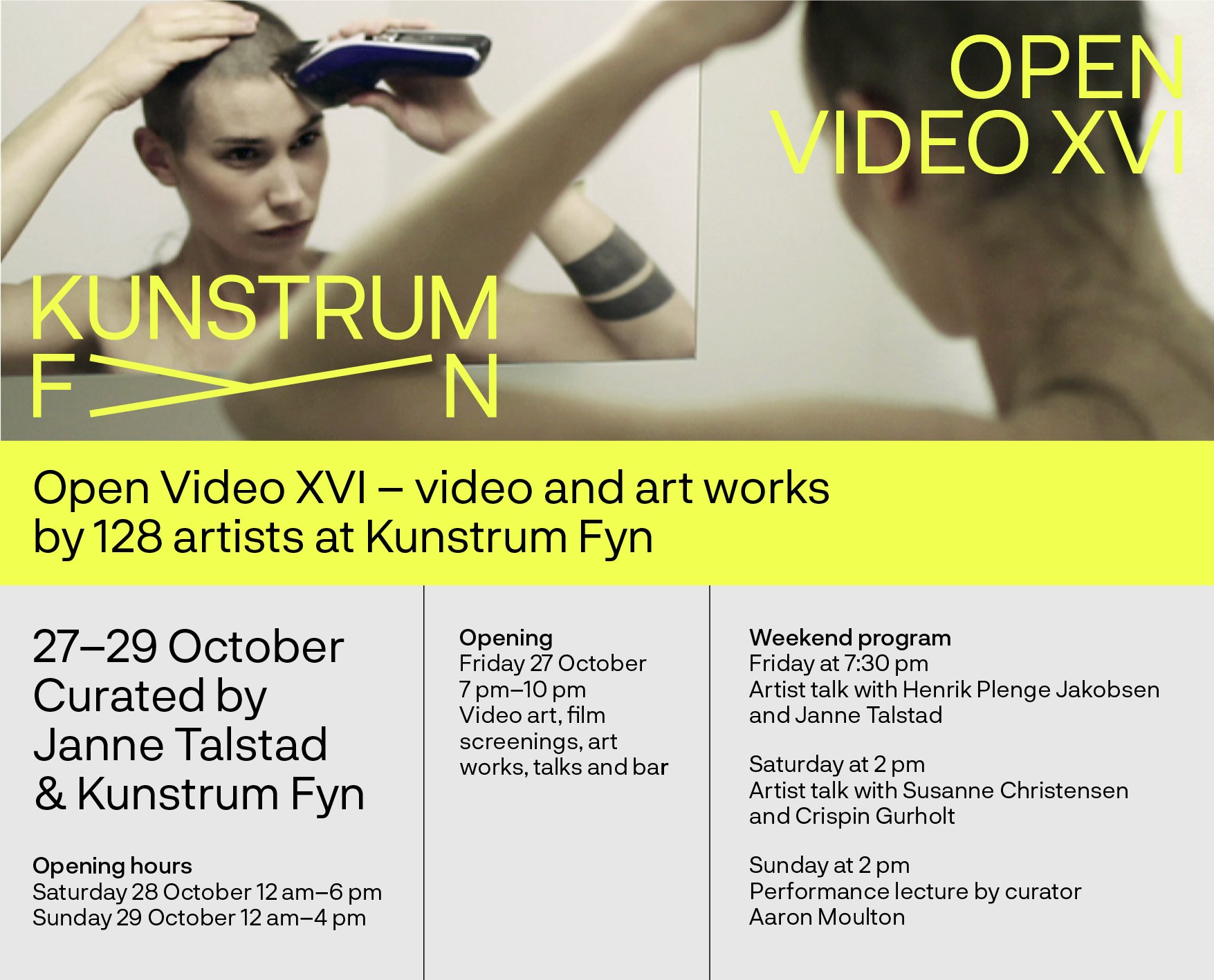 Kunstrum Fyn Open Video XVI