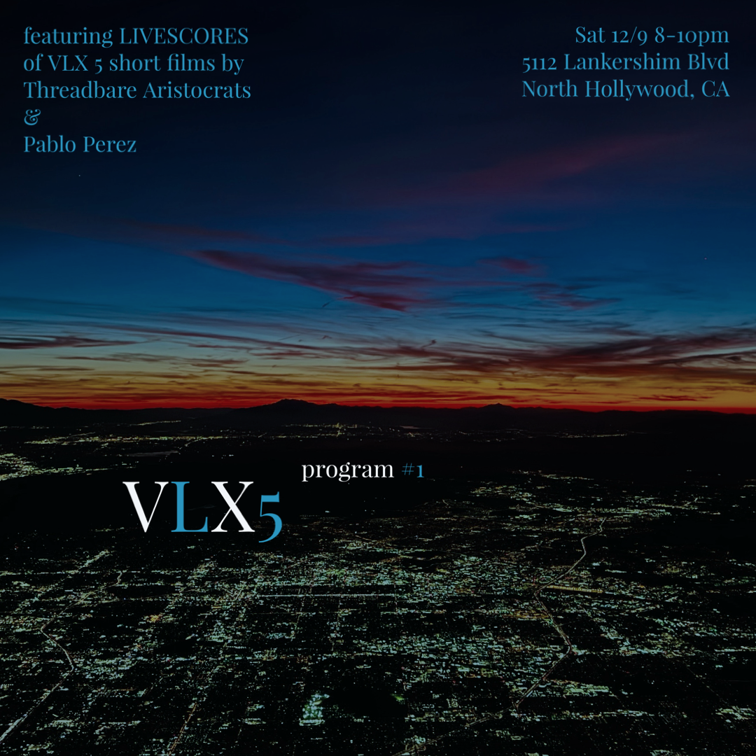 VLX5 program 1 poster